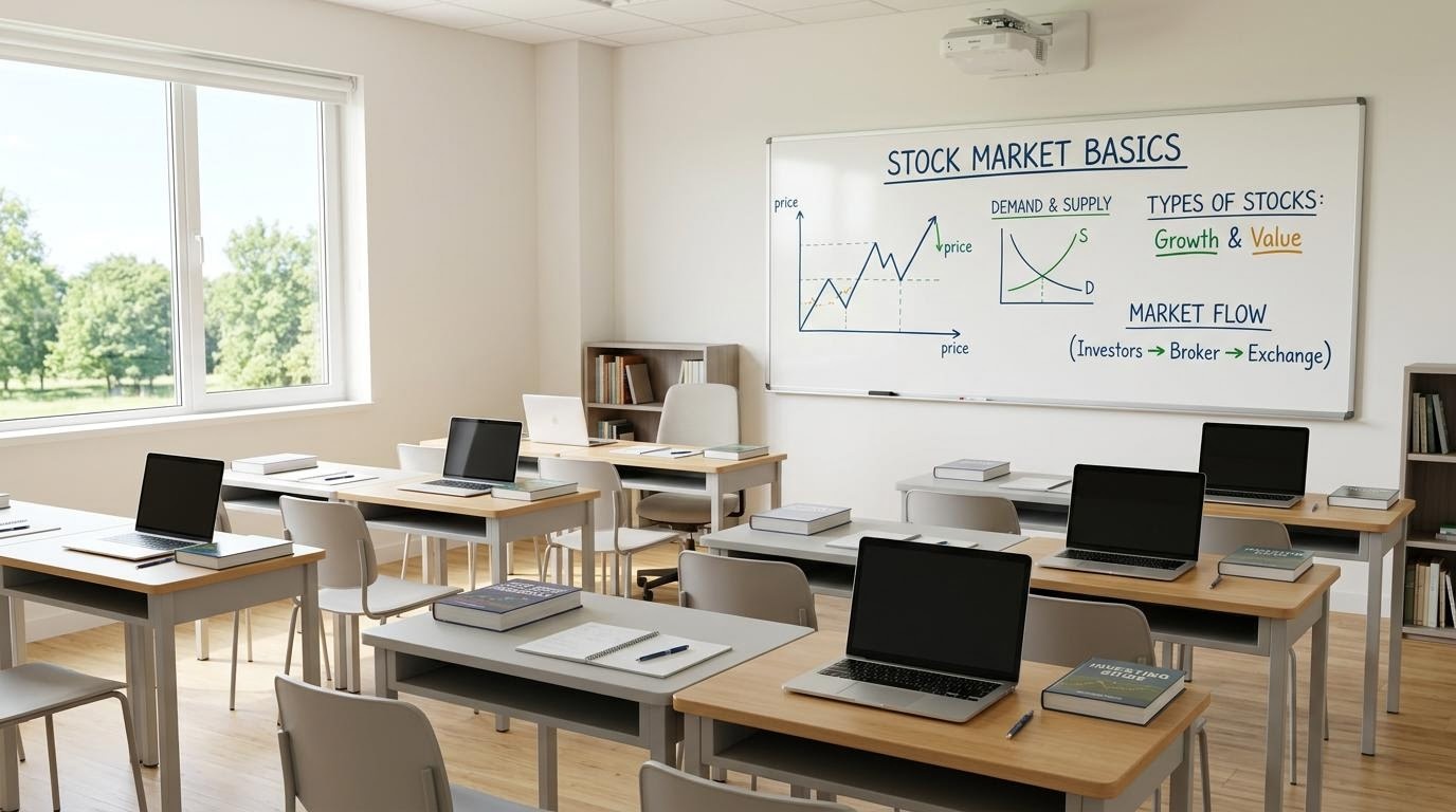 株式デイリー教室の学習風景