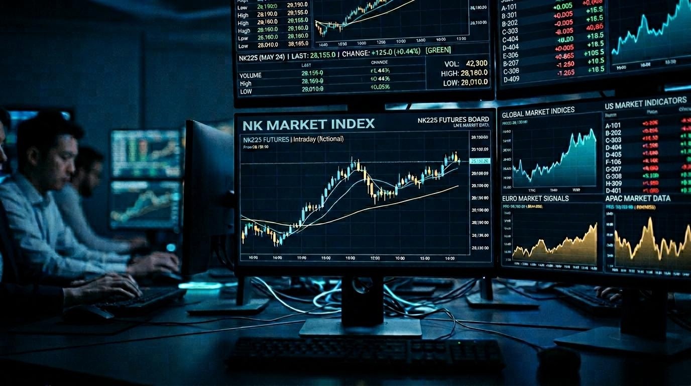 日経平均先物のボード